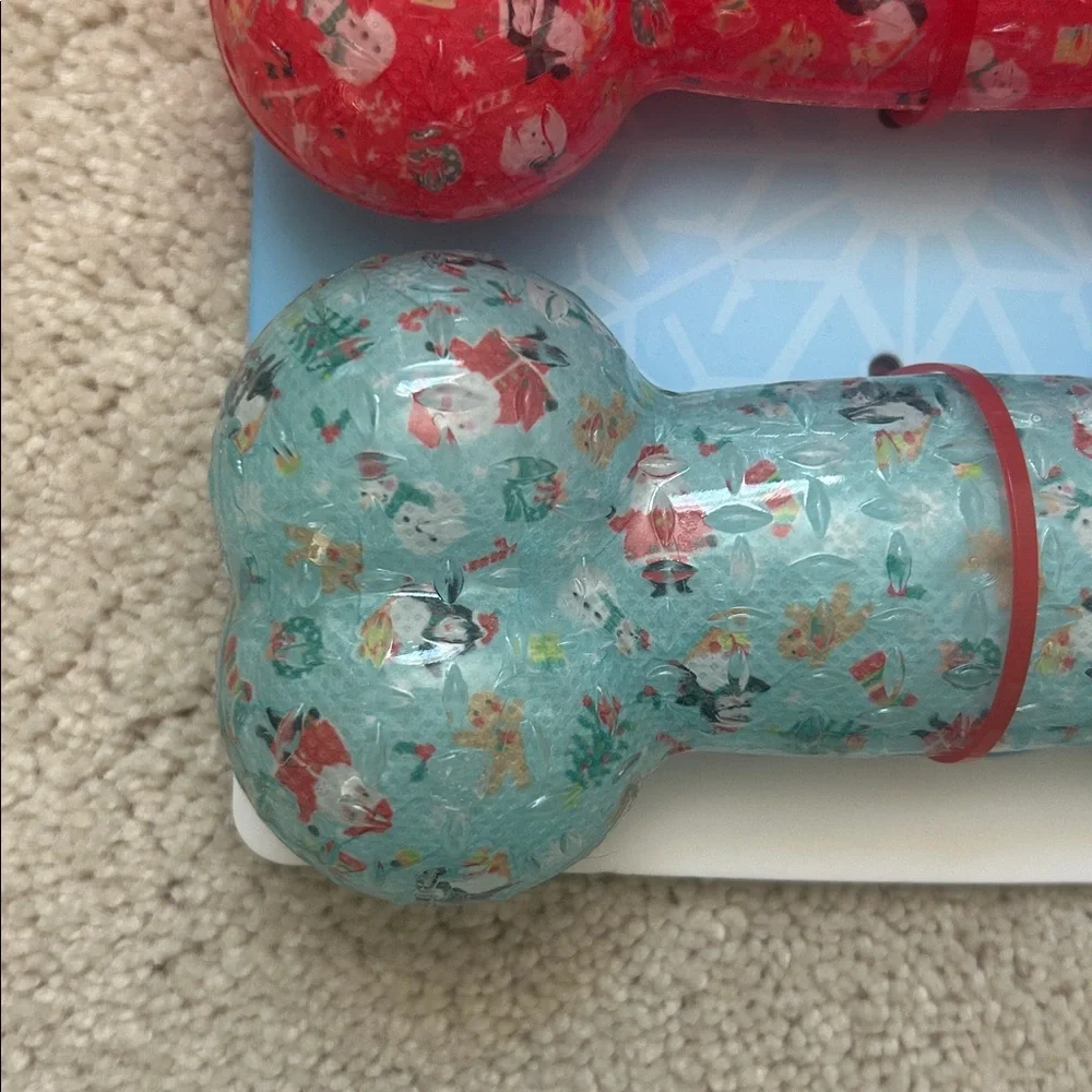 Fofos | 2 Pack Dog Toys | Blue Red
